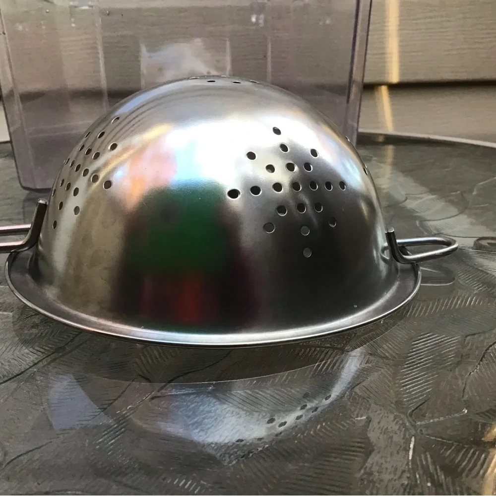 Kitchen Lot, Acrylic Recipe Box, Stainless Steel Funnel, Hand Strainer